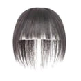 thumbnail image 1 of Longue Pince Droite en Topper Toupee Postiche Frange Extensions de Cheveux Synthétiques > G6T7, 1 of 9