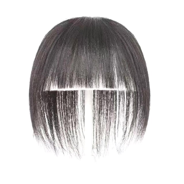 Longue Pince Droite en Topper Toupee Postiche Frange Extensions de Cheveux Synthétiques > G6T7
