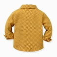 thumbnail image 4 of zuwimk Toddler Baby Boy Fall Outfit Gentleman Formal Long Sleeve Bowtie Dress Shirt Suspender Pants 2Pc Suit Clothes Set(2-3 Years,Yellow), 4 of 8