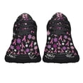 thumbnail image 5 of BreaStCancer ChriStas Merry ChriStas ChriStas Tree Shoes Sneakers Black Size 8.5, 5 of 7