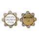 thumbnail image 1 of Mejor novia nunca citar corazon Broche de flores, regalo de joyería para mujeres y niñas Unbranded M, 1 of 3