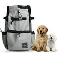 thumbnail image 1 of Light Weight Pet Carrier Backpack For Small And Medium Dogs, Veterinarian Approved Safe Bag For Travel - Easy Take Space Saving - Black M, 1 of 5