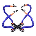 thumbnail image 2 of Herramienta de soldadura con 4 brazos flexibles, soporte para PCB de soldadura, estación de giratoria de 360 ​​ degree, azul DYNWAVEMX Titular de la placa de circuito de PCB, 2 of 6