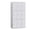 Gray, variant on Salsbury  93000 Series Triple Tier Plastic Lockers - Assembled - Tan