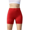 thumbnail image 2 of Jalioing 5 PCS Girls Athletic Biker Shorts High Waist Stretchy Yoga Dance Shorts Cotton Shorts, 2 of 7