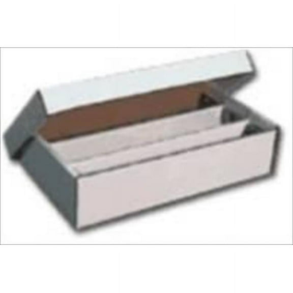 BCW 3000 Count 3 Row Super Shoe Trading Card Storage Box