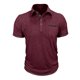 thumbnail image 3 of Eres Más Que una Camisa de Puntuación de Prueba Hombres de Color Sólido Moda Casual Botón Bolsillo de Manga Corta Camisa de Blusa de Cuello de Vuelta, 3 of 7