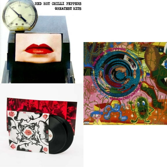 Greatest Hits (X) & Blood Sugar Sex Magik & Uplift Mofo Party Plan [LP Vinyl Bundle]