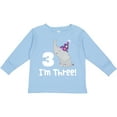 thumbnail image 3 of Inktastic 3rd Birthday Zoo Elephant Childs Boys or Girls Long Sleeve Toddler T-Shirt, 3 of 5