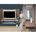 thumbnail image 4 of Panel Flotante para TV 40'' The Shop con 1 Repisa y 2 Estantes 104 cm x 90 cm beige, 4 of 6