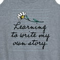 thumbnail image 3 of Instant Message - Write My Own Story - Women's Racerback Tank Top, 3 of 6