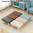 thumbnail image 3 of Small Stool Detachable Washable Replacement Rectangular Nonslip Heavy Chair Durable Anti-skid Duty Breathable Living Room Chair Shoe Bench Type 1 Grey, 3 of 9