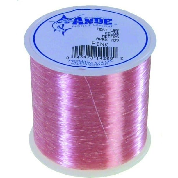 Ande A1450P Premium Monofilament Fishing Line 1/4 lb Spool 50 lb 250