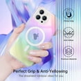 thumbnail image 3 of Entronix Magnetic Rainbow Holo Case For iPhone 12, Cute Clear Bumper Cover, 3 of 7