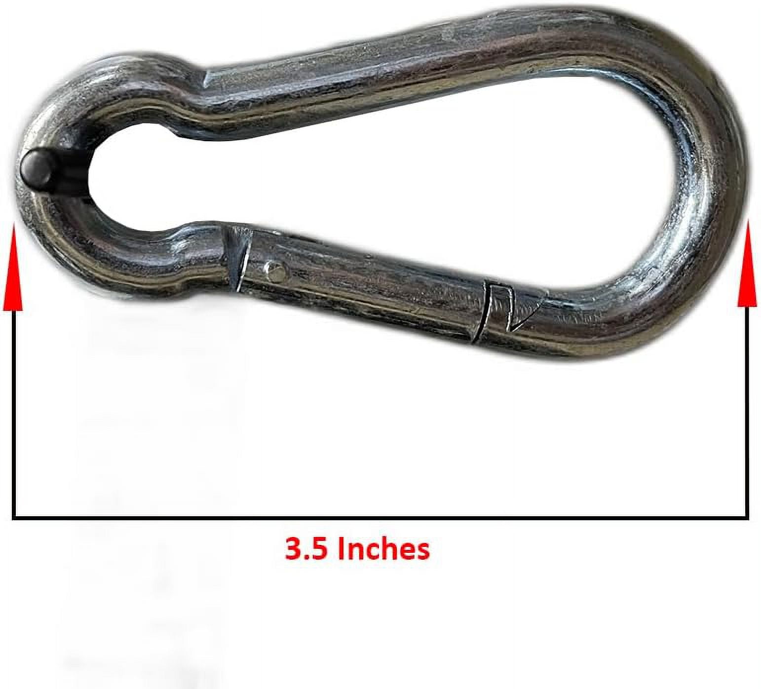 Amber Sporting Goods Heavy-Duty Spring Hook for Double End Bags and Heavy Bags, Pack of 5.
