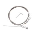 thumbnail image 3 of For Chevy 36" Stainless Steel Black Throttle Cable 4.8 5.3 5.7 6.0 Engine Silver, 3 of 10