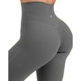 thumbnail image 2 of High Waist Women Slim Fit Yoga Pants Solid Trumpet Leggings, 2 of 5