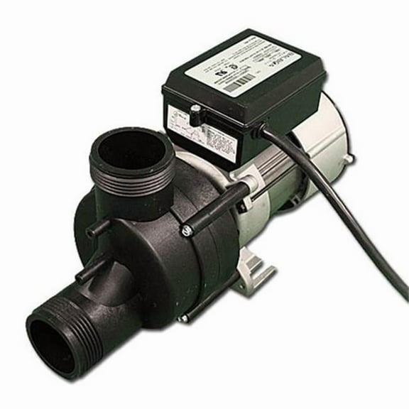 Wow Bath Pump 9.0A 115V 1HP 3 ft. Nema Cord Air Switch