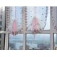thumbnail image 3 of Cortinas opacas para ventanas, puertas, balcones, cortinas transparentes para duchas y ventanas, bordadas con flores, 3 of 5