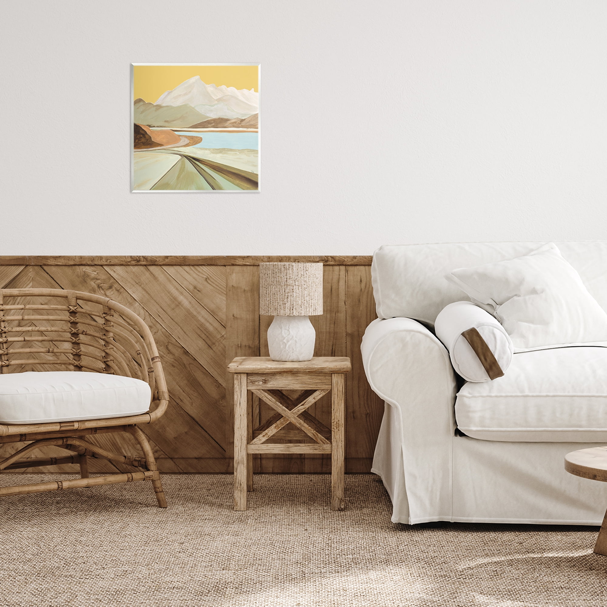 Stupell Industries Retorno Mountain Sunrise Wall Plaque Art, design by Patricia Pinto