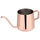 thumbnail image 3 of Cafetera de goteo de acero inoxidable, boquilla larga con cuello de cisne, tetera, taza, herramienta de té (rojo rosa, 350mL), 3 of 8