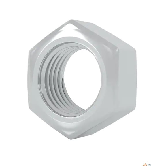 100 Piece Everbilt 1/4 in-20 Finished Hex Nut Zinc Plated Steel - 801730 506613 BX