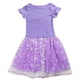 thumbnail image 5 of Disney Doc McStuffins vestidos de verano para niñas, Camiseta de algodón con malla de gasa de encaje, ropa para niños, regalo de fiesta de cumpleaños, 5 of 5