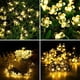 thumbnail image 5 of Dinheiro - Guirnalda de luces solares con forma de flores, varios LED para vallas de jardín, patio, césped, decoración de fiestas, 5 of 5