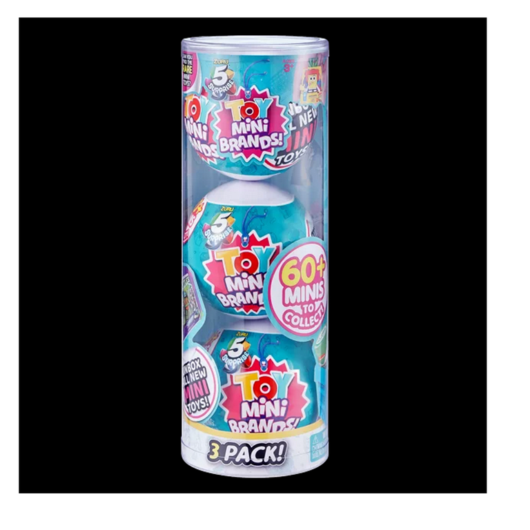 Toy Mini Brands Series 3 Capsule 3 Pack by Zuru