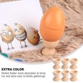 thumbnail image 3 of Bandeja de huevos pintada a mano, soporte para desayuno, juego de madera, juguetes para niños, juguetes para niños, manualidades de Pascua, decoración, huevos duros para niños pequeños, 3 of 6