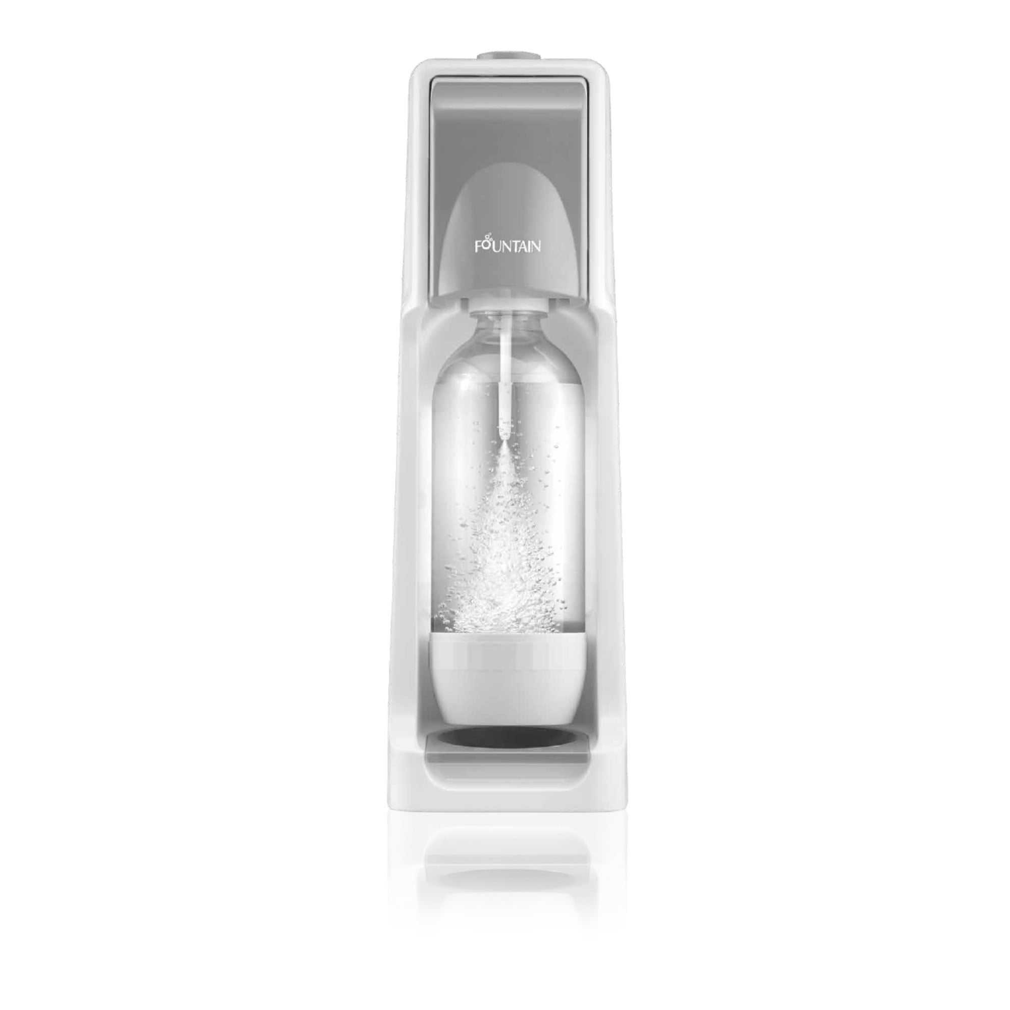 SodaStream Fountain Home Soda Maker Kit 60L CO2 Cylinder, and 1L