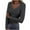 Dark Gray, variant on TKLPEHG Womens Dressy Tops V-Neck Slim Tops Casual Comfy Lightweight Long Sleeve T Shirt Fashion Solid Color Fall Tops Pullover (Hot Pink,S)
