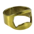 thumbnail image 1 of Sonducket Joyería de anillo Abrebotellas para exteriores Manual Metal Bebida Bebida Tapa Removedor Bartender Restaurante Bar Suministro de apertura Kits de desorden para acampar Oro Sonducket HW2604-04, 1 of 4