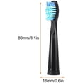 thumbnail image 3 of 5 Pack Medium Soft Nylon Brush Toothbrush Replacement Heads Compatible with FW-507/508/551/515, 3 of 7
