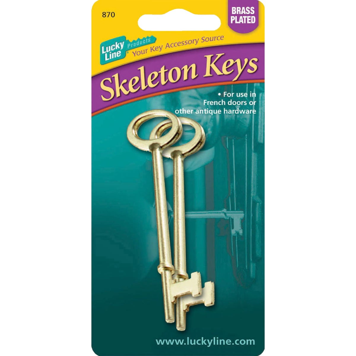 2 Vintage   small 2 side  padlock   Key Blanks 