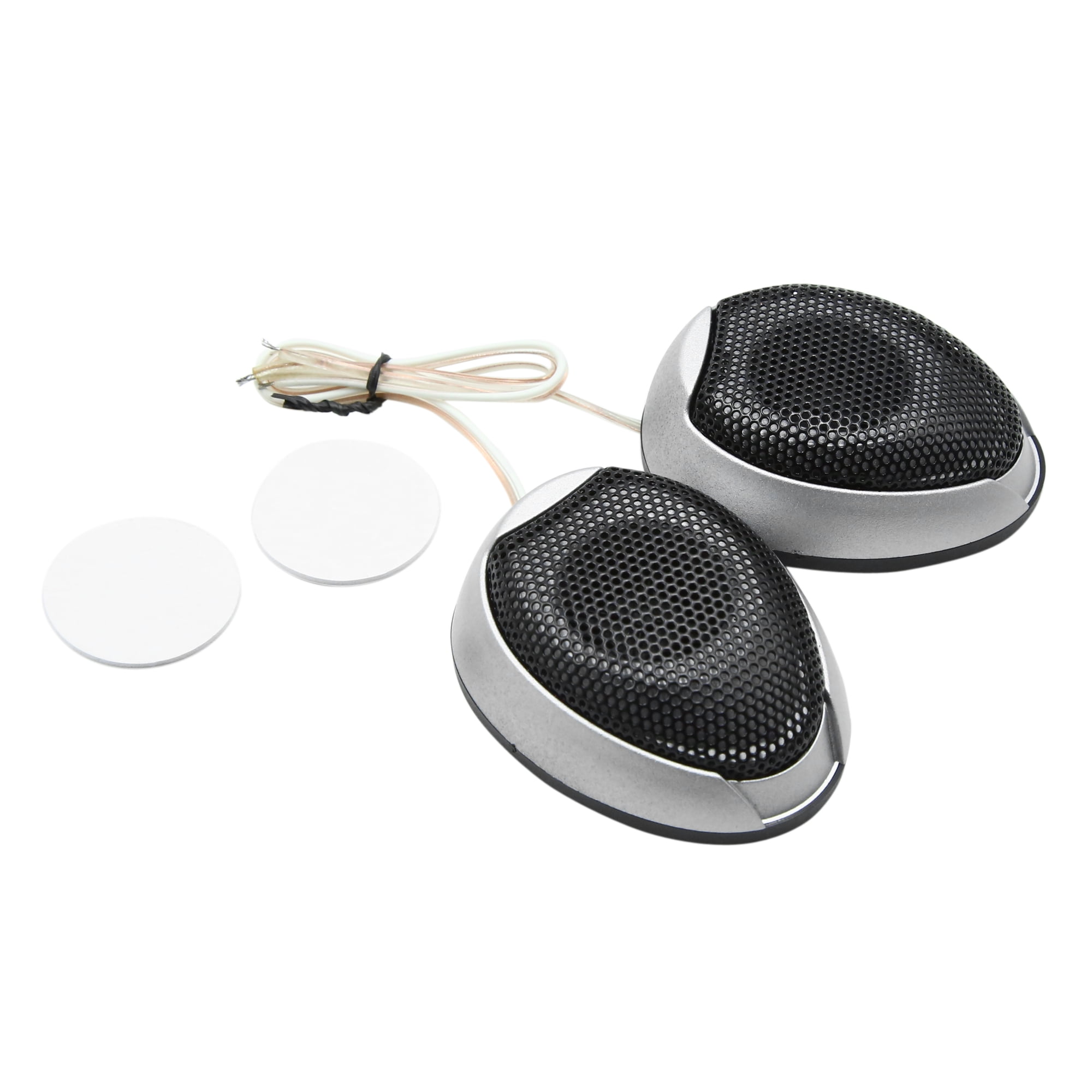 Unique Bargains DC 12V 1000W 98dB Super Power Car Audio Tweeter Auto Loud Speaker Pair 6.7x5.2x2.5cm