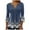 Blue womens tops, variant on up to 60% off Gifts Under $5 Tunic Tops for Women Winter Womens Button up Henley Shirts Spring Lightweight Pleated Hem 3/4 Sleeve Pullover Tops V Neck Fashion Floral Print Tunic Blouses