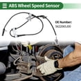 thumbnail image 2 of Unique Bargains ABS Wheel Speed Sensor ABS Sensor Anti-lock Braking System Sensor for Suzuki Grand Vitara 2006-2012 No.5622065J00 Front Left, 2 of 7