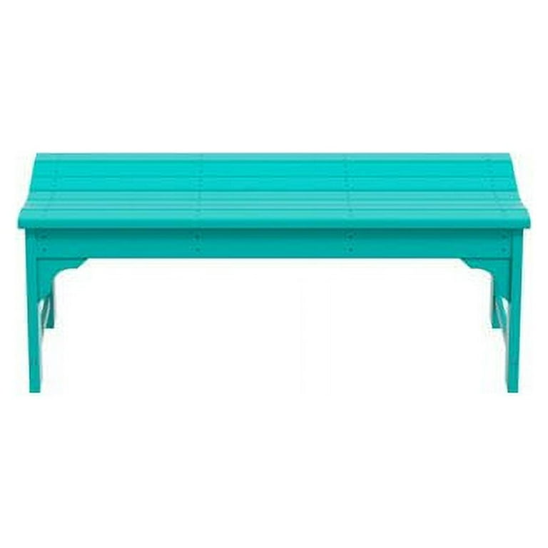 Turquoise outdoor bench new arrivals