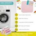 thumbnail image 5 of Spasilk 20 Terry Washcloth Wipes Set for Newborns and Infant Boys and Girls, Pink Lines, Ideal Baby Shower Gift Pack, 5 of 5