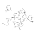 thumbnail image 1 of KLKCMS 10 Pcs Vis Réglables Clips de Boucles d'Oreilles pour Bijoux Blanc Blanc, 1 of 9