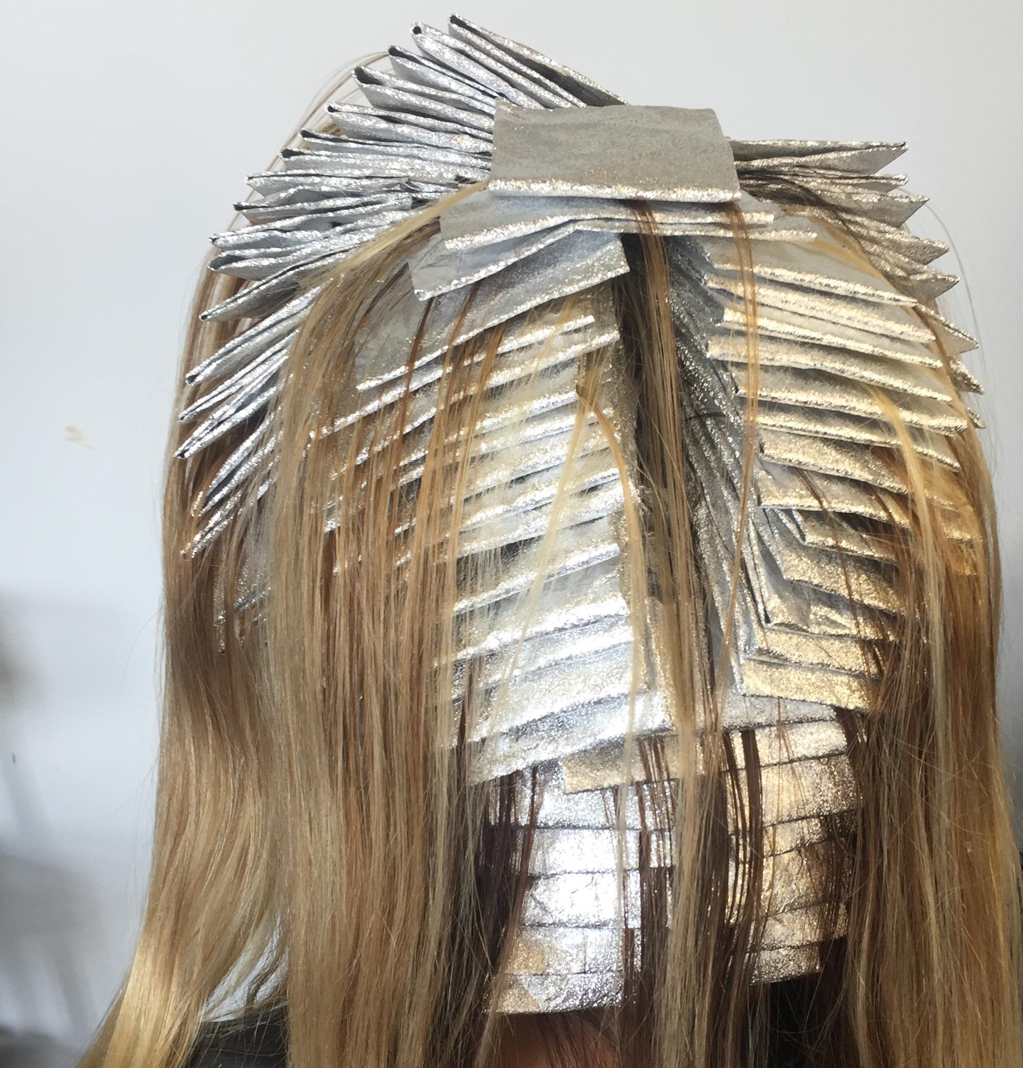 Foilman Pre Cut Silver Pop-Up Hair Foil, Star Rose Embossed Highlighting Aluminum Foil - 5 x 11 Inch - 2 Pack (1000 Sheets)