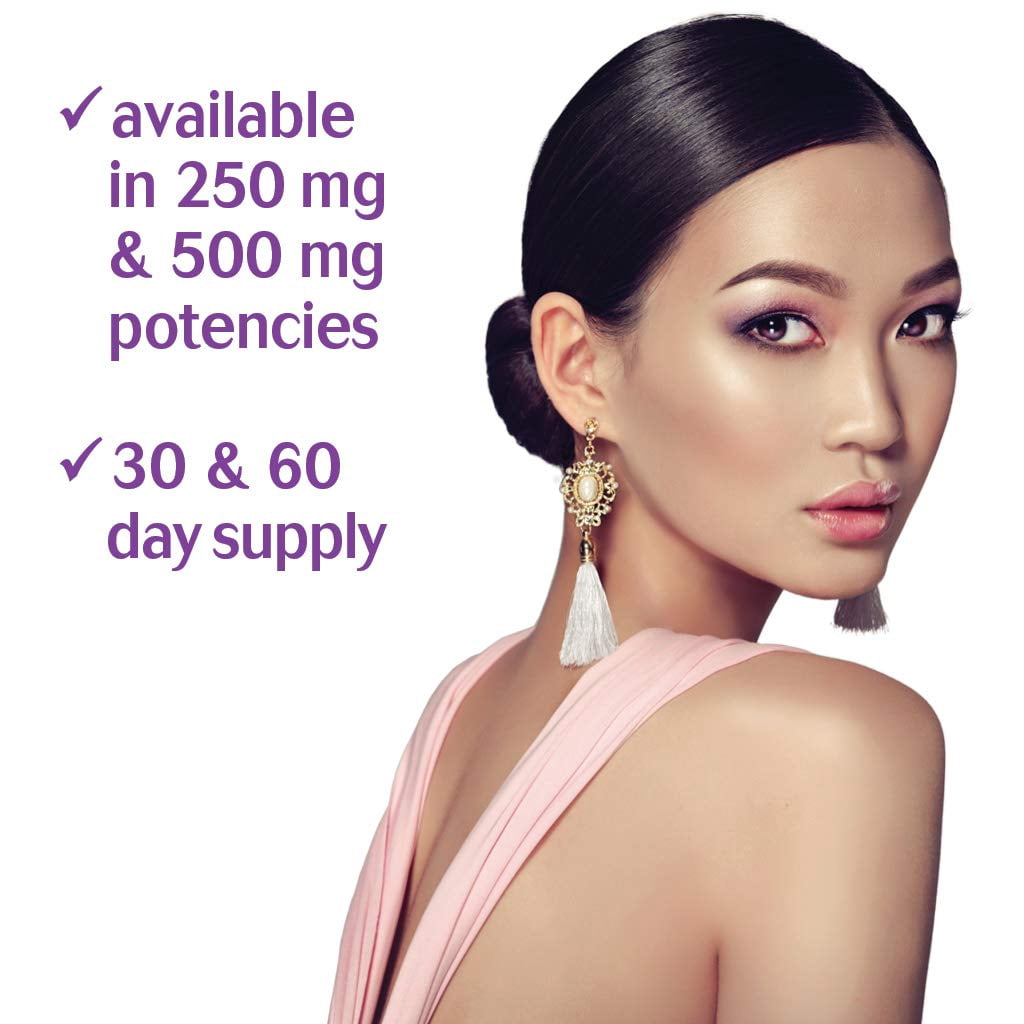 Bluebonnet Beautiful Ally Resveratrol 500mg, Protect Skin Integrity*, 30 Vegetable Caps