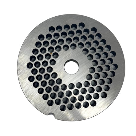 Cutlery Mania Size 22 Reversible Meat Grinder Plate, 3/16" (4.5mm) Stainless Steel