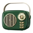 thumbnail image 1 of Altavoz Bluetooth Dosmix Retro Vintage Verde, 1 of 7
