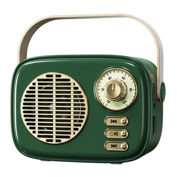 Altavoz Bluetooth Dosmix Retro Vintage Verde