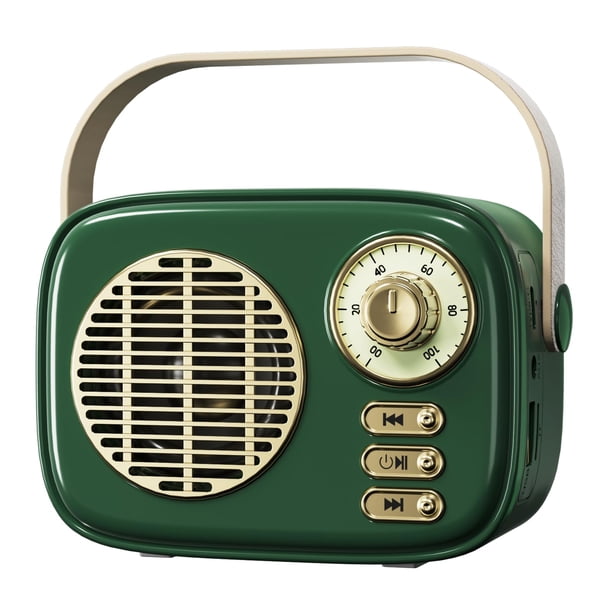 Altavoz Bluetooth Dosmix Retro Vintage Verde