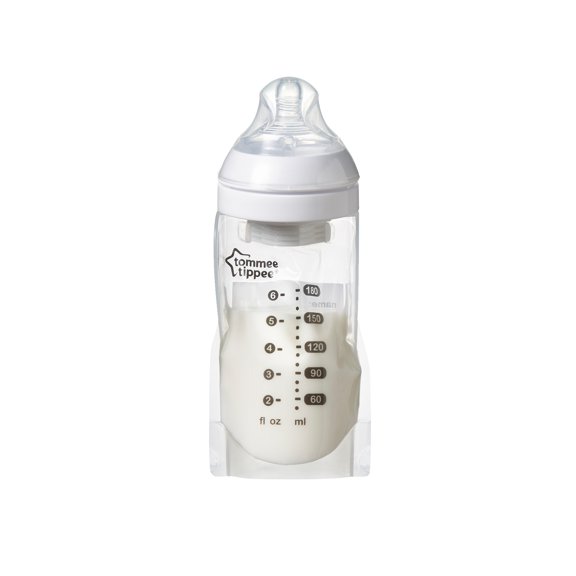 Tommee Tippee Pump & Go Breast Milk Pouch Bottle – 1pk