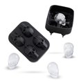 thumbnail image 3 of Bandeja de silicona Flexible con calavera 3d, rejilla de hielo con calavera de silicona de calidad alimentaria, barra abrasiva, cubo de hielo personalizado creativo Diy, 3 of 5