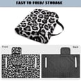 thumbnail image 5 of Yuyamidu Gray Leopard Print Golf Cart Seat Covers Fashion Club Car Golf Cart Seat Towel Blanket for 2 Passenger, Heavy Duty Sun Resistant Accessories Protect Your Golf Carts, 5 of 8